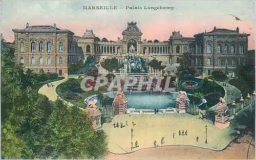 Cartes postales Marseille Palais Longchamp