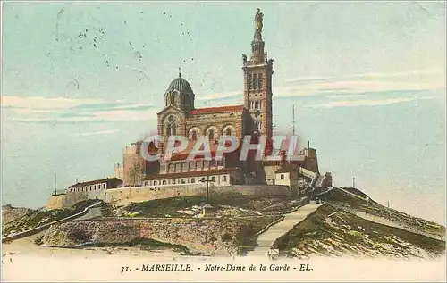 Cartes postales Marseille Notre Dame de la Garde