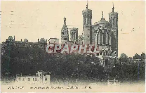 Ansichtskarte AK Lyon Notre Dame de Fouviere L'Abside