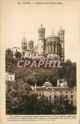 Cartes postales Lyon Abside de Fouviere