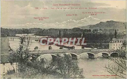 Cartes postales Les Basses Pyrenees Pau Pic du Midi de Bigorre