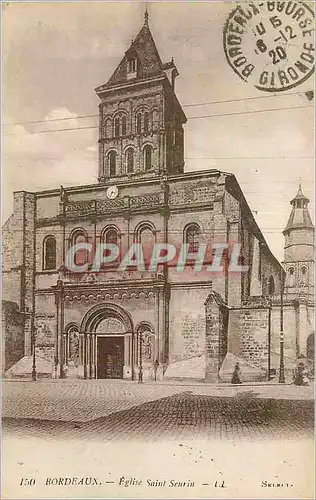 Cartes postales Bordeaux Eglise Saint Seurin