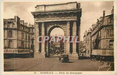 Cartes postales Bordeaux Porte de Bourgogne