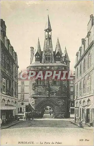 Cartes postales Bordeaux La Porte du Palais