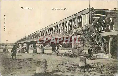 Cartes postales Bordeaux Le Pont de Fer