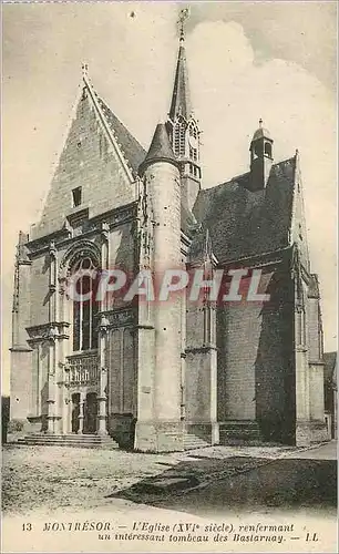 Cartes postales Montresor L'Eglise (XVIe Siecles) Renfermant un Iteressant Tombeau des Bastarnay LL