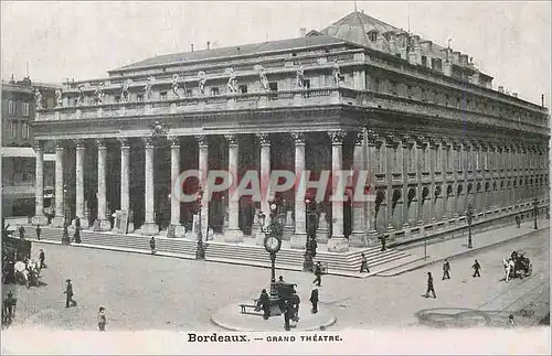 Cartes postales Bordeaux Grand Theatre