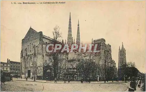 Cartes postales Bordeaux La Cathedrale St Andre