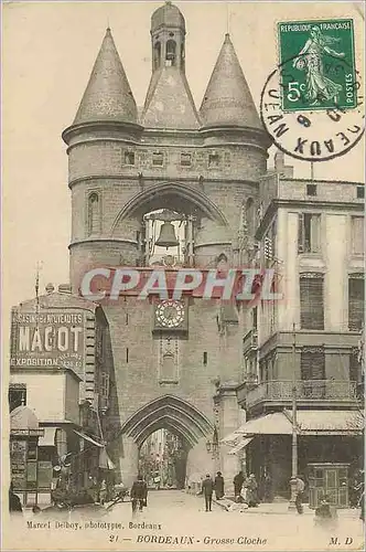 Cartes postales Bordeaux Grosse Cloche Magot