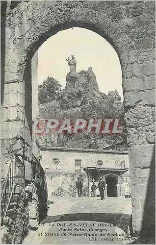 Ansichtskarte AK Le Puy en Velay (Hte Loire) Porte Saint Georges