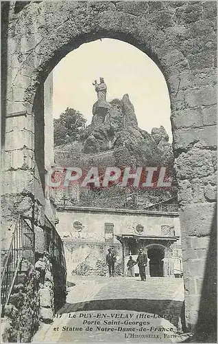 Cartes postales Le Puy en Velay (Hte Loire) Porte Saint Georges