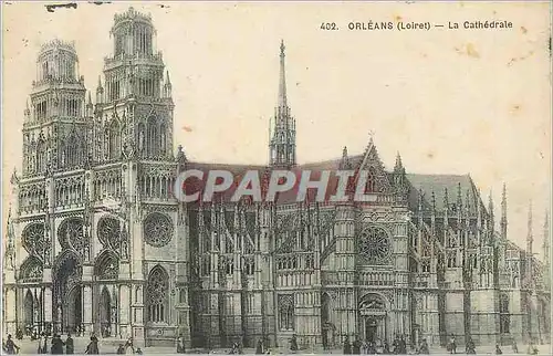 Cartes postales Orleans (Loiret)La Cathedrale