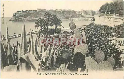 Cartes postales Monte Carlo Les Terrasses