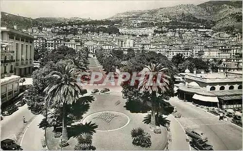 Cartes postales moderne La cote d'Azur Monte Carlo Vue Generale des Jardins Le Sporting et Cafe de Paris