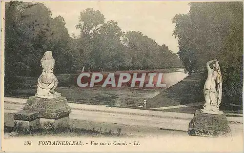 Cartes postales Fontainebleau Vue Sur le Canal