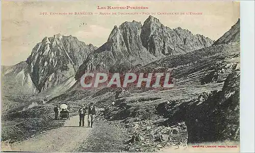 Cartes postales Les Hautes Pyrenees Environ de Bereges Pic du Carpana