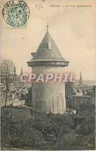 Cartes postales Rouen La Tour Jeanne d'Arc