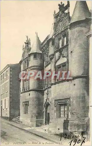 Cartes postales Poitiers Hotel de la Prevote