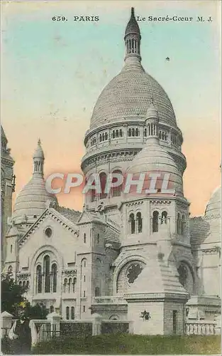 Cartes postales Paris Le Sacre Coeur M J