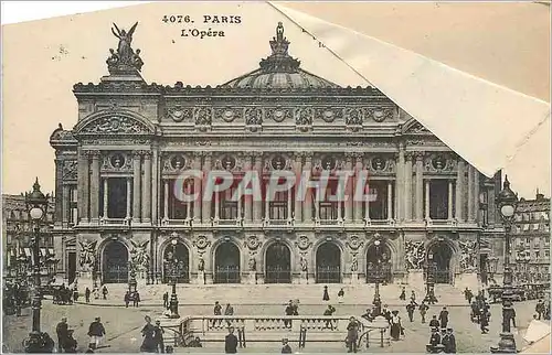 Cartes postales Paris L'Opera