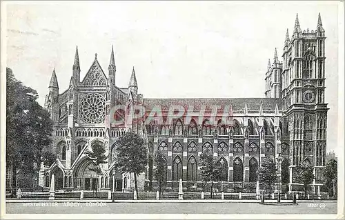 Moderne Karte Westminster Abbey London