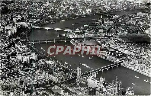 Cartes postales moderne The Thames at Westminster London