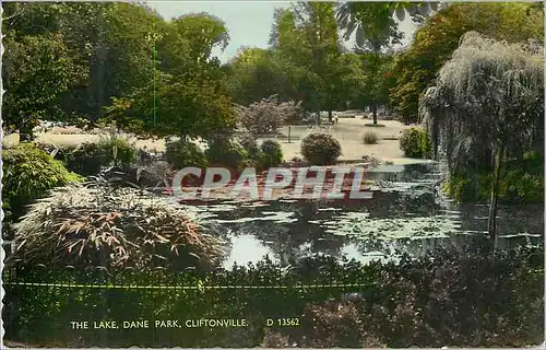 Moderne Karte The Lake Dane Park Cliftonville