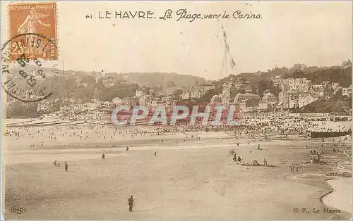 Ansichtskarte AK Le Havre La Plage Vers le Casino