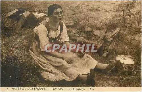 Cartes postales Musee du Luxembourg Les Foins J b Lepage