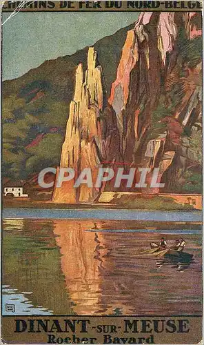 Cartes postales CHemins de Fer du Nord Belge Dinant sur Mesure Rocher Bavard