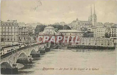 Ansichtskarte AK Bayonne Le Pont de St Esprit et le Reduit