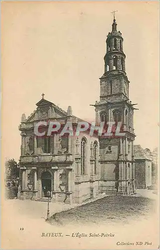 Cartes postales Bayeux l'Eglise St Patrice