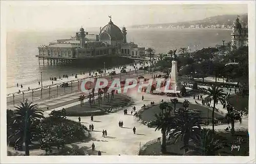 Moderne Karte La Douce de France Cote d'Azur Nice Jardin Albert Ier