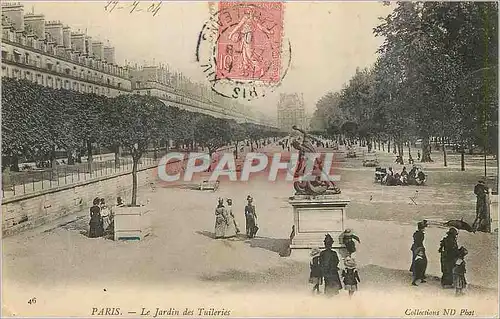 Cartes postales Paris Le Jardin des Tuileries