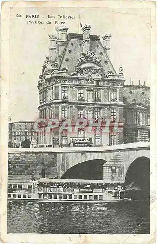 Cartes postales Paris Les Tuileries Pavillon de Flore