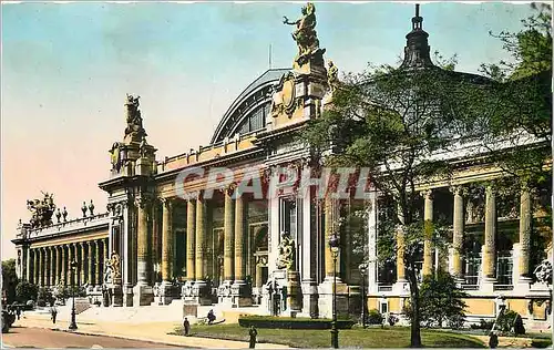 Moderne Karte Paris et Ses Merveilles Le Grand Palais (1900) Bateau