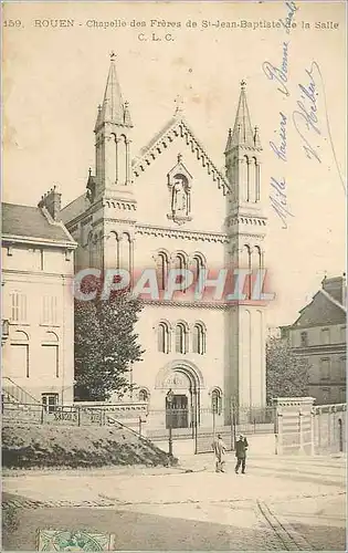 Ansichtskarte AK Rouen Chapelle des Freres de St Jean Baptiste de la Salle