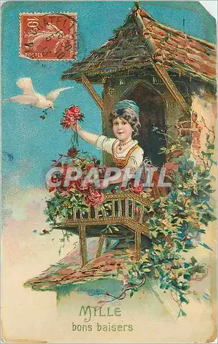 Cartes postales Mille Bons Baisers