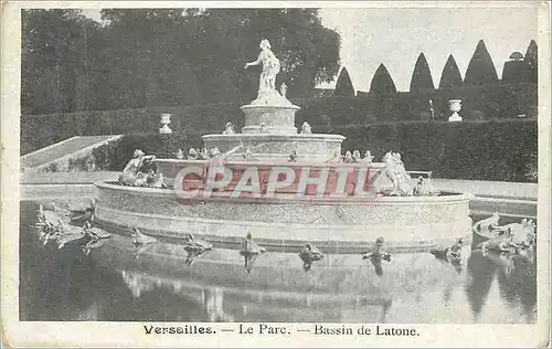 Cartes postales Versailles le Parc Bassin de Latone