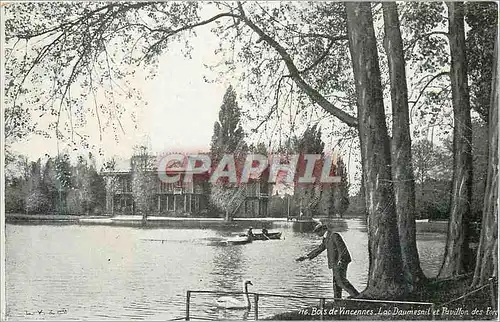 Ansichtskarte AK Bois de Vincennes Lac Daumesnil et Pavillon