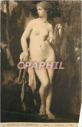 Cartes postales Musee du Luxembourg Diane Delaunay