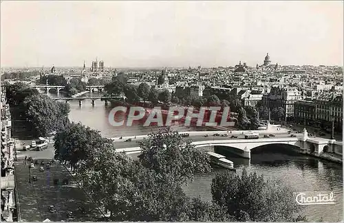 Cartes postales moderne Paris La Pointe de la Cite et Les Ponts