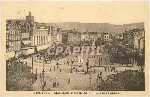 Cartes postales Clermont Ferrand Place de Jaude