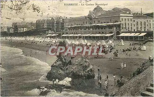 Cartes postales Biarritz Le Casino Municipal
