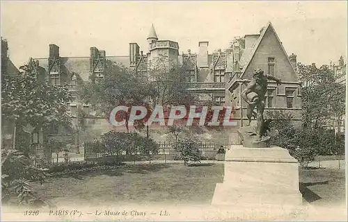 Cartes postales Paris (Ve) Le Musee du Cluny