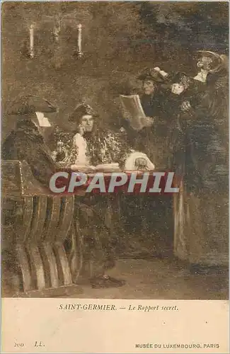 Cartes postales Saint Germier le Rapport Secret Musee du Luxembourg Paris