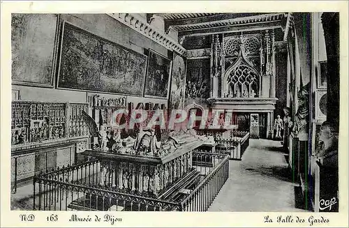 Cartes postales Musee de Dijon La Salle des Gardes