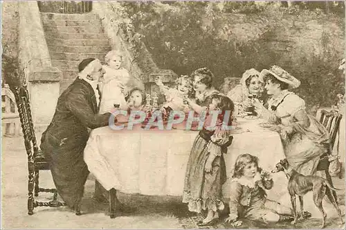 Cartes postales Dejeuner