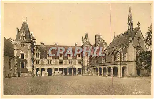 Cartes postales Chateaux de la Loire Chateau de Blois (Loir et Cher) Aile Louis XII et la Chapelle