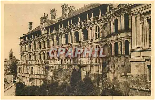Cartes postales Chateaux de la Loire Chateau de Blois (Loir et Cher) Facade Francois Ier